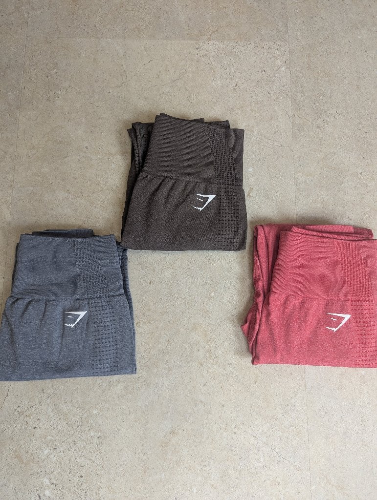 Gymshark Leggings Maat S - Diverse Kleuren, Maat 36 (S), Gymshark, Meerkleurig, Verzenden