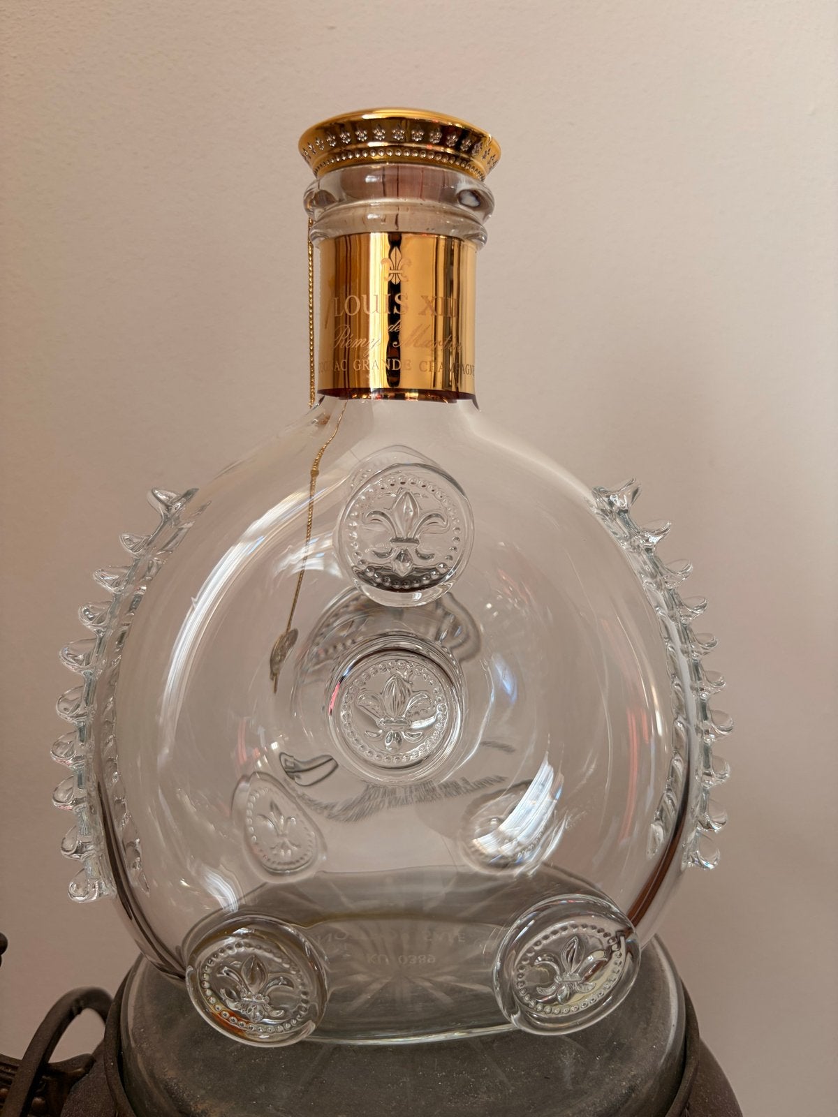 Lege Louis XIII Cognac Baccarat Fles, Ophalen of Verzenden