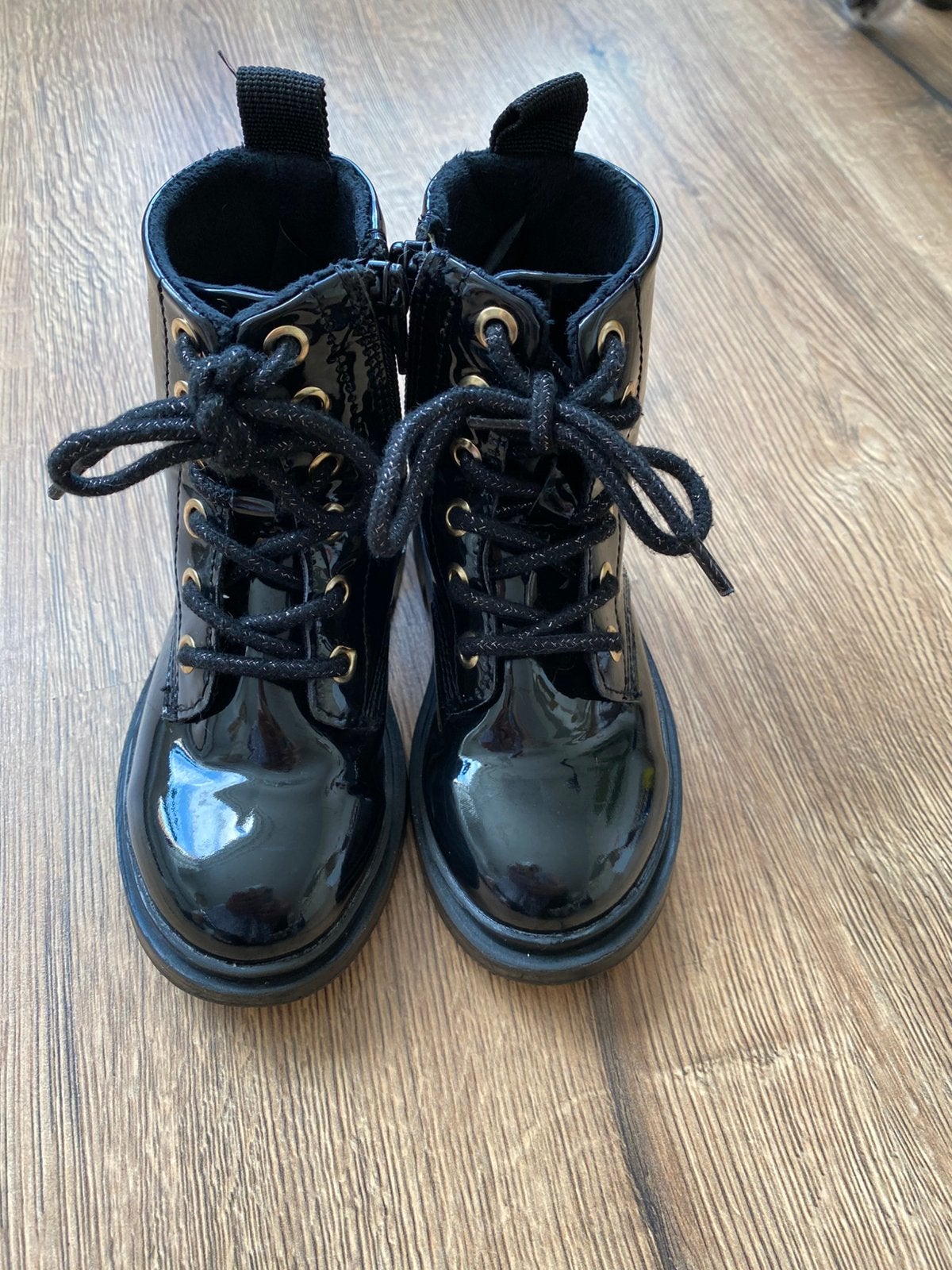 Stoere lak boots, Gebruikt, Meisje, Ophalen of Verzenden, Laarzen
