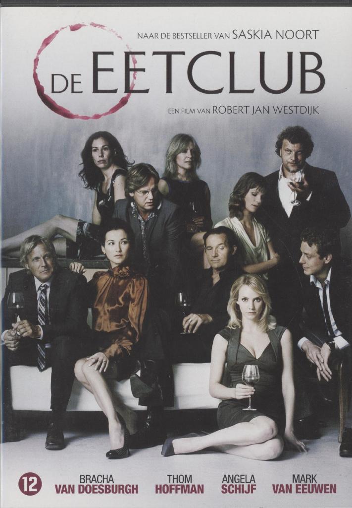 76) De Eetclub: met Bracha van Doesburgh en Thom Hoffman, Vanaf 12 jaar, Ophalen of Verzenden, Gebruikt, Actiethriller