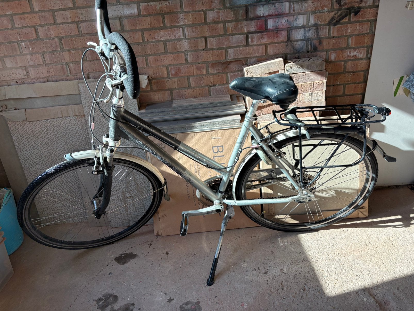 Gazelle dames fiets, Ophalen, Gebruikt, Versnellingen, Schijfrem
