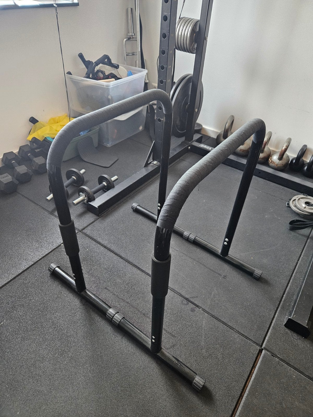 Dip Bars / Dip Station / Hoge Parallettes, Ophalen, Gebruikt, Buik, Overige typen