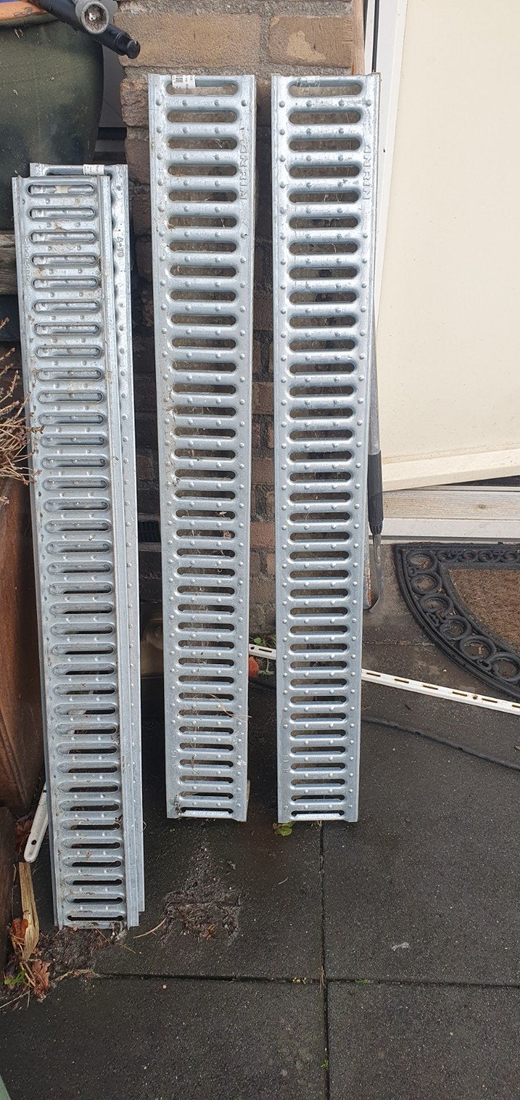 ANRIN SELFEC Rinne 1,0m met rooster, Ophalen, Nieuw, Minder dan 2 meter, 80 mm of meer
