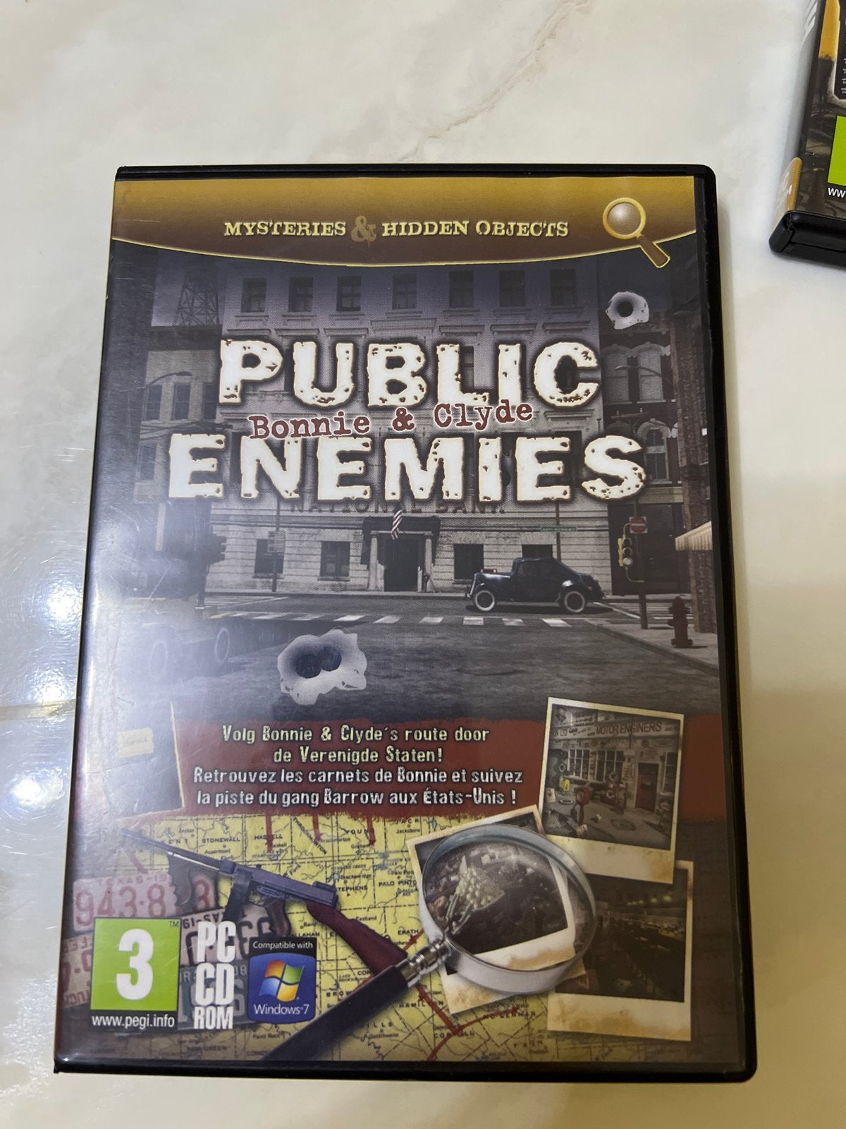 Public Enemies: Bonnie & Clyde - Mysteries & Hidden Objects, Gebruikt, Overige genres, 1 speler, Ophalen of Verzenden