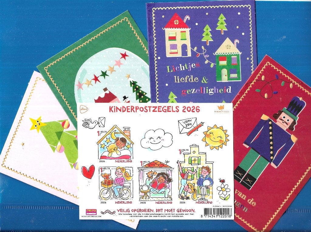 Postset Feestkaarten en Kinderpostzegels - 2026, Verzenden, Na 1940, Postfris