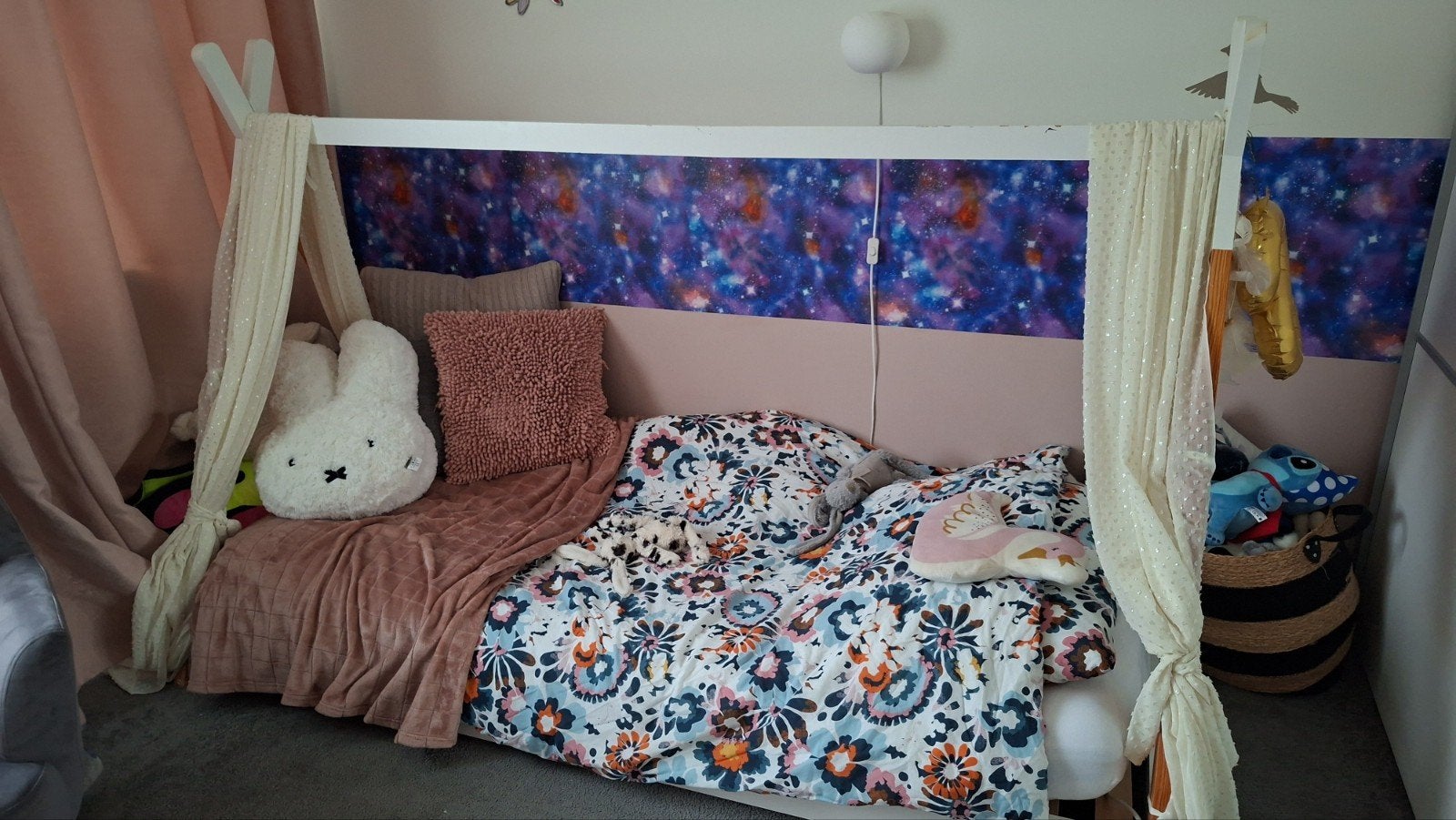 Kinderbed tipi 90x200, 85 tot 100 cm, Gebruikt, 180 cm of meer, Ophalen
