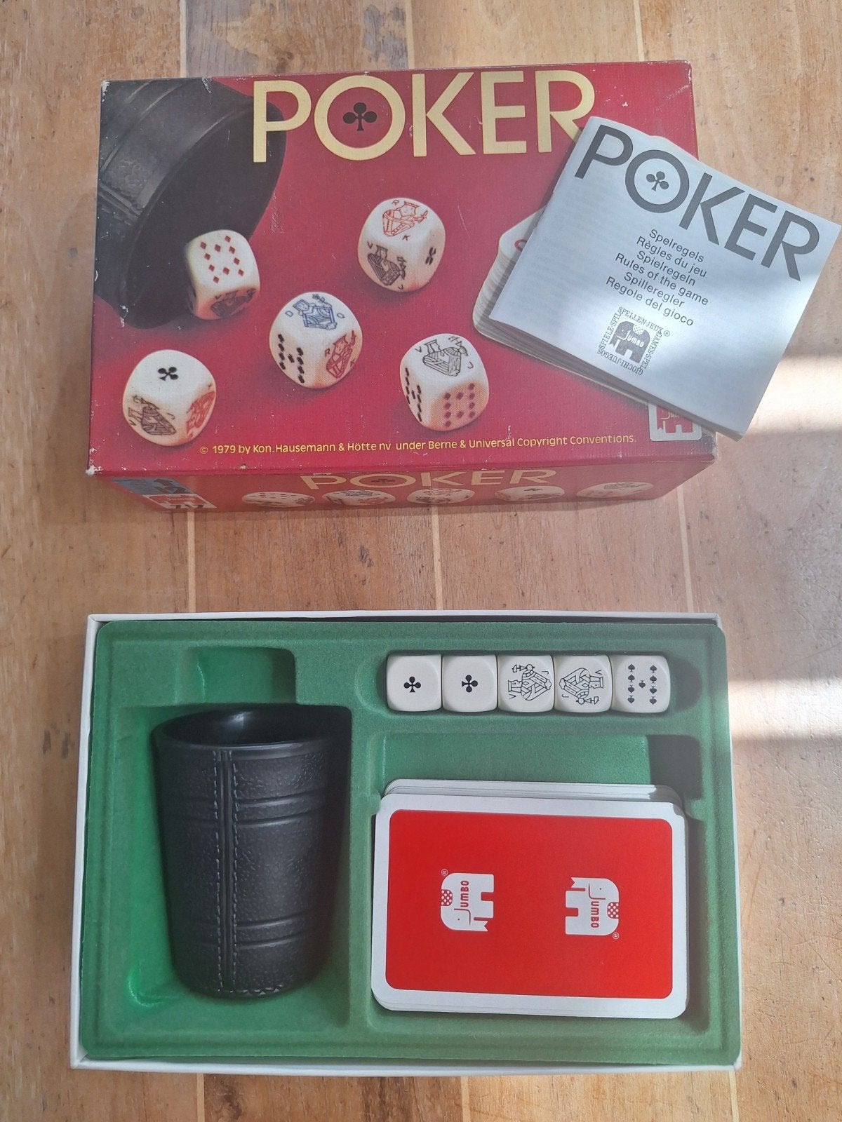 Poker spel, Ophalen
