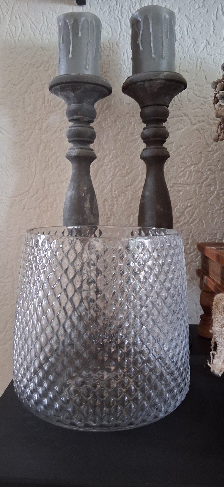 Windlicht, Ophalen, Zo goed als nieuw, Glas