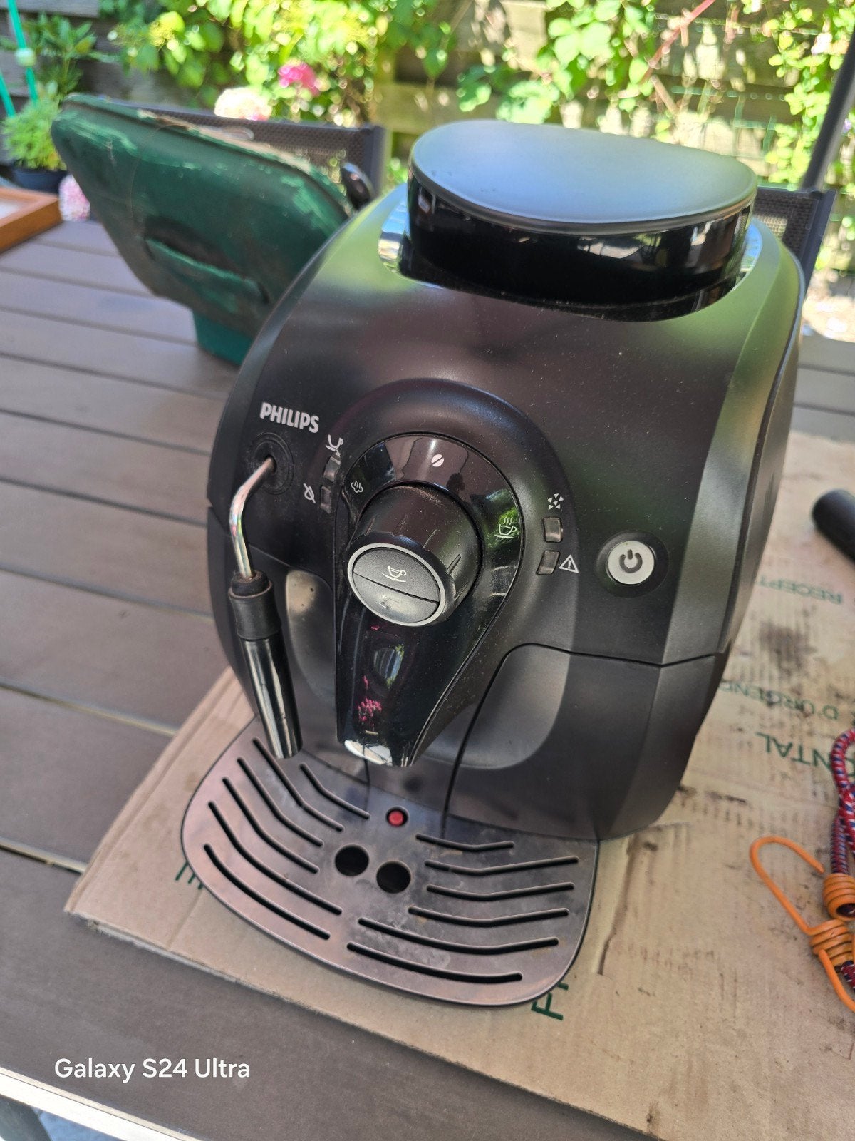 Philips HD8661/01 Espressoapparaat - Mist binnenkant, Ophalen of Verzenden, Niet werkend, Espresso apparaat, Koffiebonen