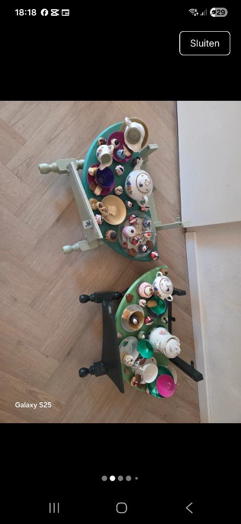 Alice in wunderland wand decoratie, Ophalen, Gebruikt, Wandhanger, Hout