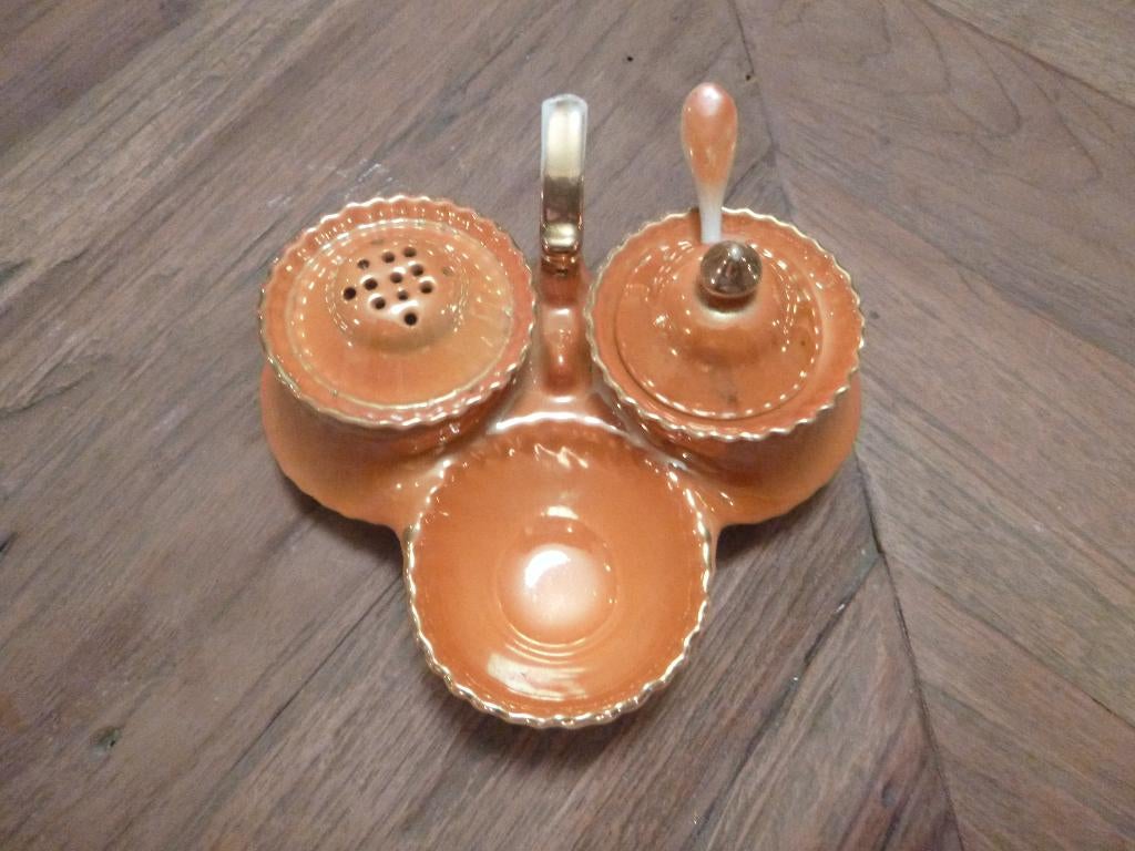 vintage peper-,out en mosterdstelletje, Verzamelen, Retro, Ophalen of Verzenden, Huis en Inrichting