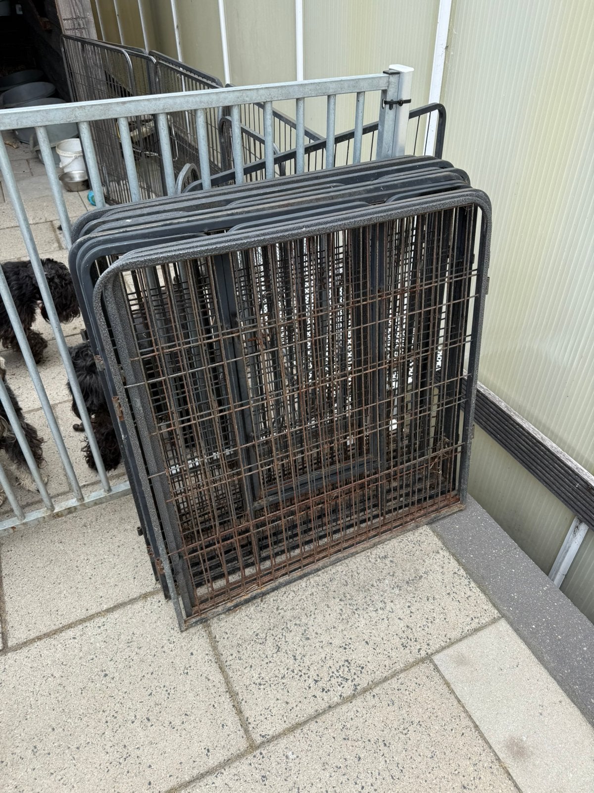 Kennel panelen, Ophalen, Zo goed als nieuw, 110 cm of meer, 100 cm of meer