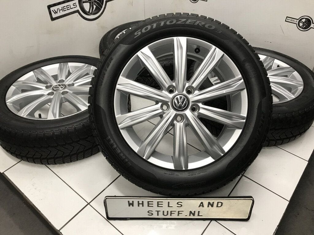 VW Passat Touran Caddy velgen 17 5x112, Ophalen, Gebruikt, 17 inch, Banden en Velgen