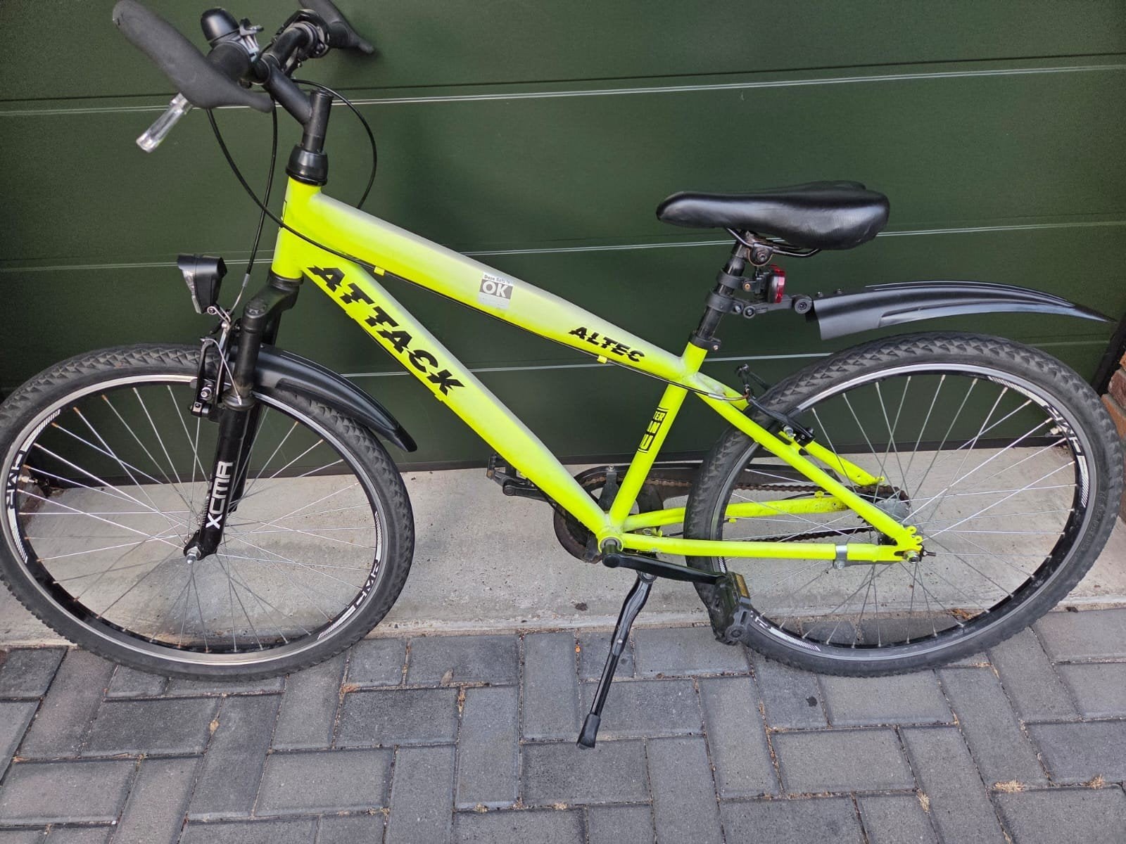 Altec Attack Mountainbike kinderfiets - Neon Geel, Gebruikt, Hardtail, 45 tot 49 cm, Ophalen