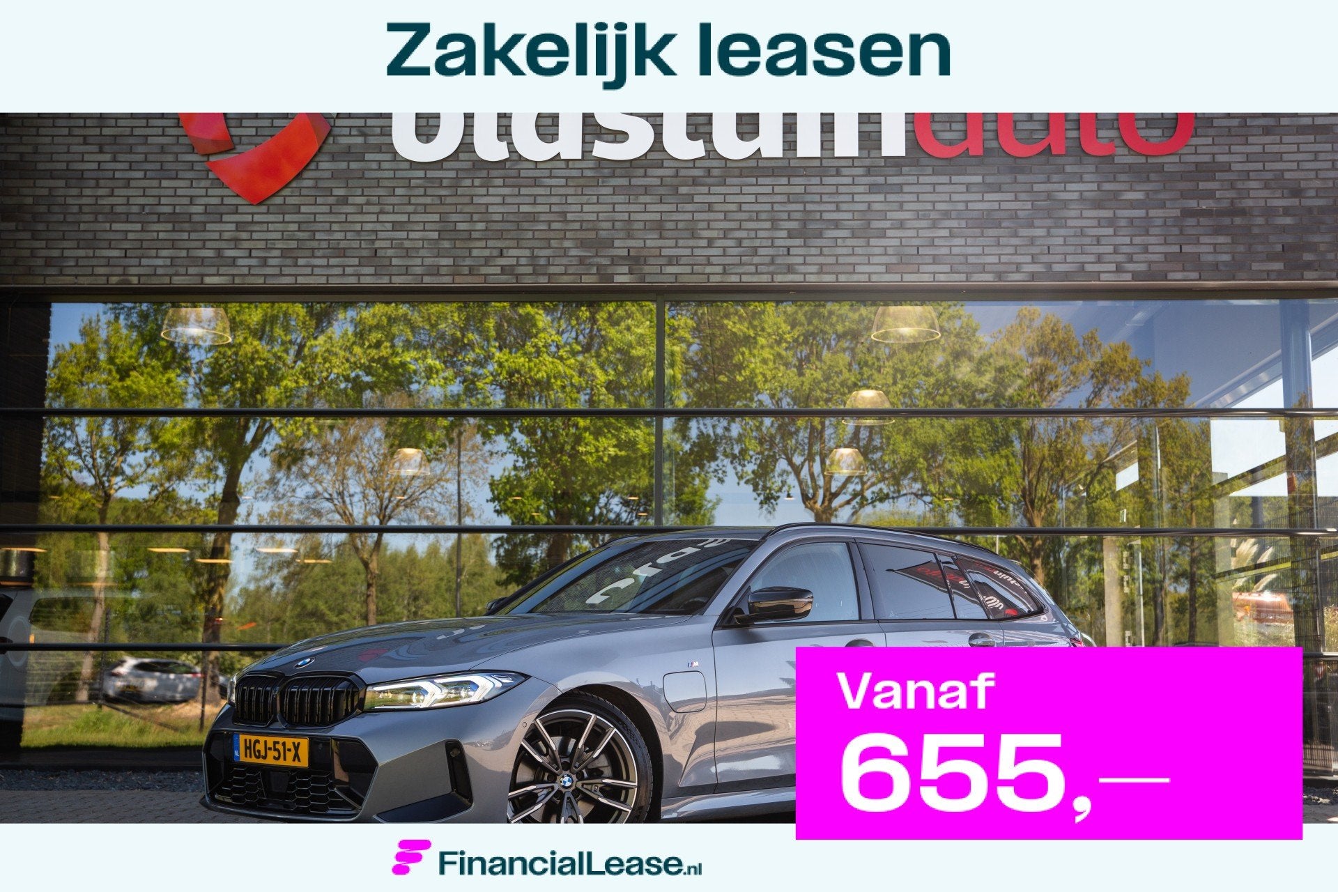BMW 3 Serie Touring 330e M-Sport , Adap. cruise, Stuur/stoel, 1998 cc, Gebruikt, 4 cilinders, Plug-in hybride