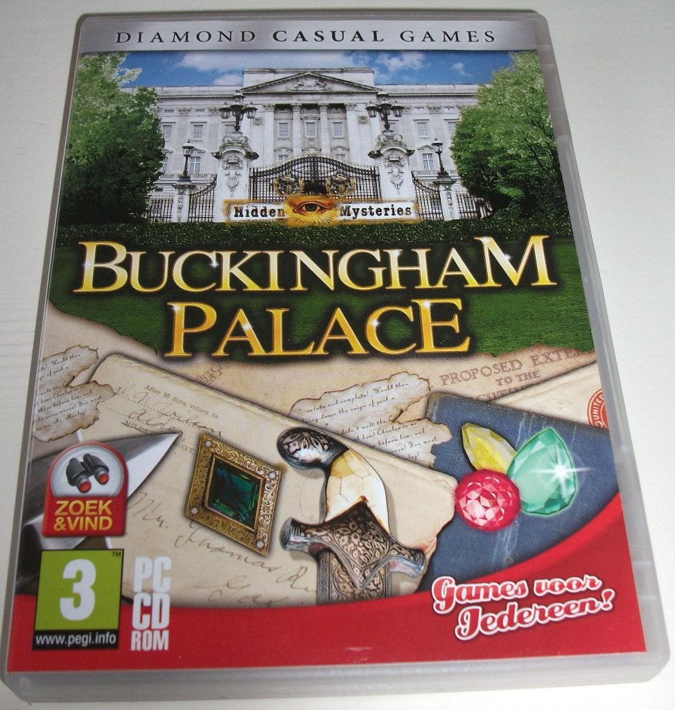 PC Game *** BUCKINGHAM PALACE *** Hidden Mysteries, Spelcomputers en Games, Puzzel en Educatief, 1 speler, Ophalen of Verzenden