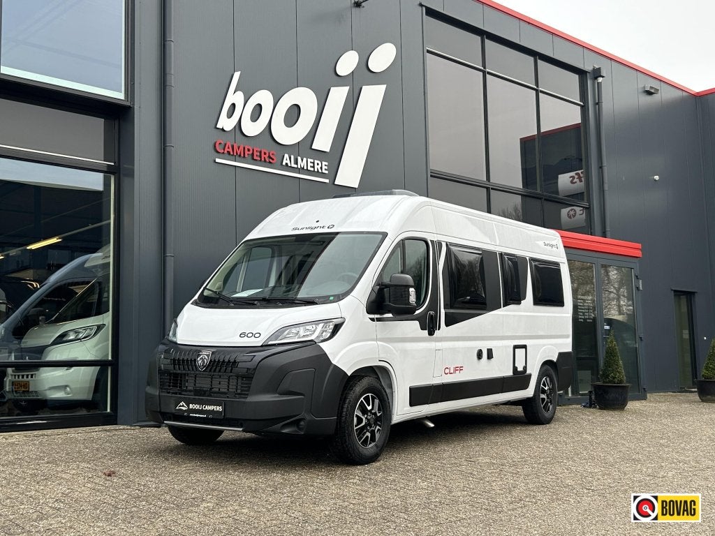 Sunlight Cliff 600 Nieuwste model!, Buscamper of Camperbus, Sunlight, Tot en met 2, Bedrijf