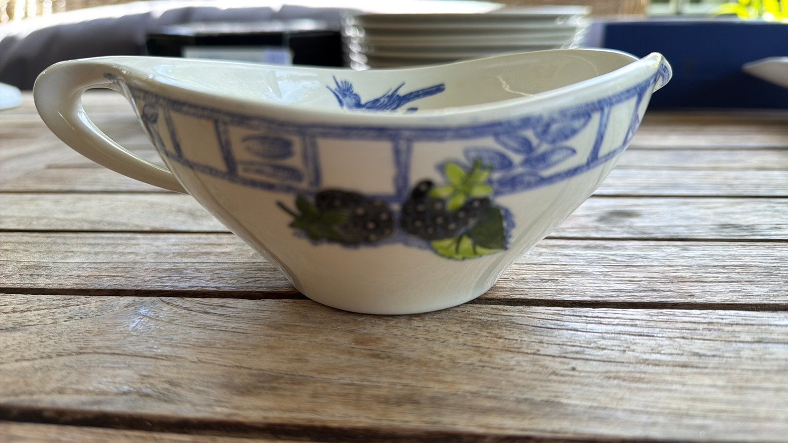 Gien OISEAU BLEU FRUIT sauskom