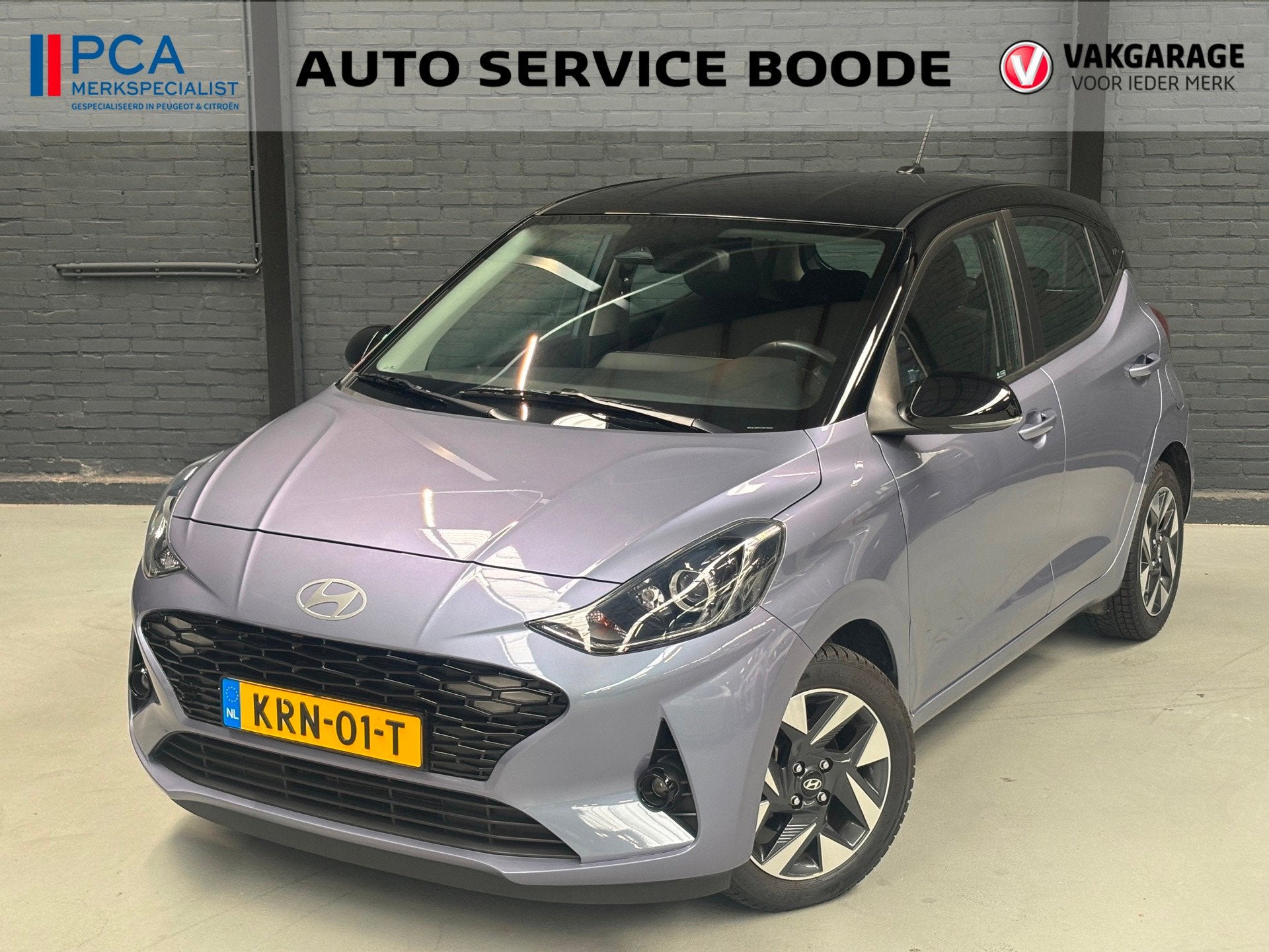 Hyundai I10 5-deurs 1.0 Premium automaat - 2-tone - 5-zits -, Gebruikt, Euro 6, 899 kg, Bedrijf