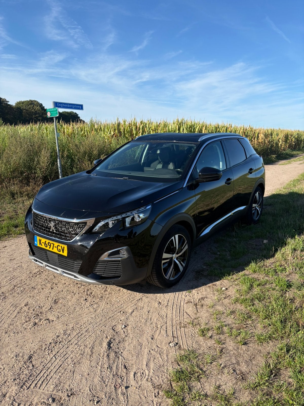 Peugeot 3008 1.2 PureTech Allure Automaat|Panorama|Trekhaak, Auto's, Peugeot, Zwart, 1199 cc, Leder en Stof, Zwart