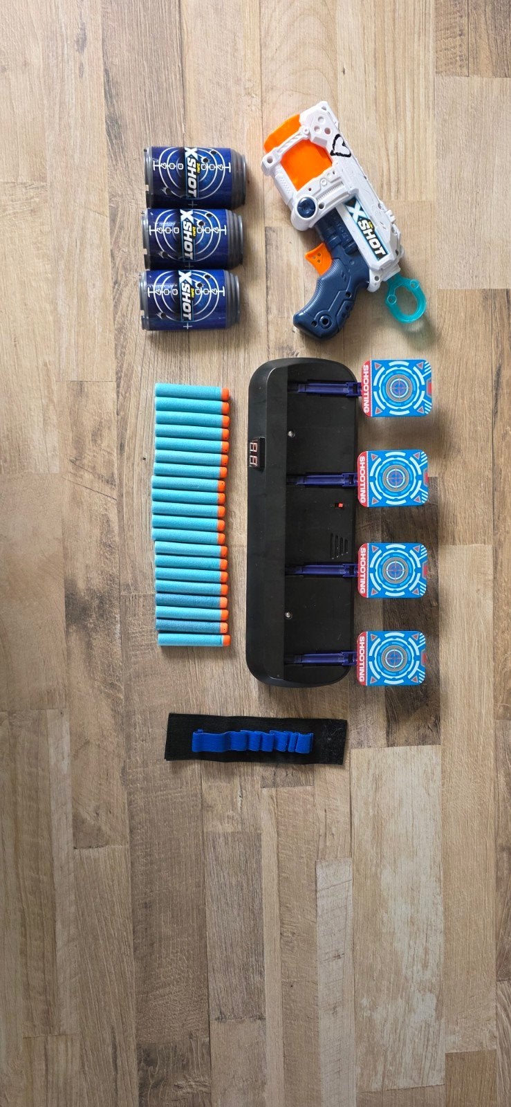 nerf pistolen, Ophalen of Verzenden, Zo goed als nieuw
