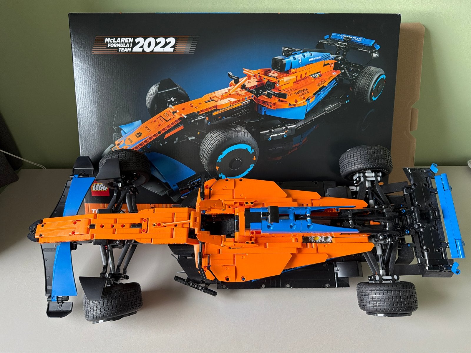 LEGO Technic McLaren Formule 1 Raceauto 2022 - Compleet, Ophalen, Zo goed als nieuw, Overige merken