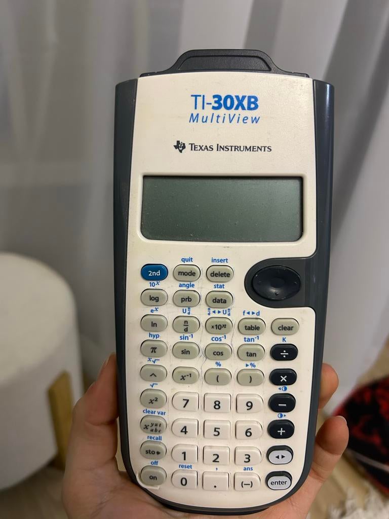 Wetenschappelijke rekenmachine Texas Instruments TI-30XB, Diversen, Rekenmachines, Ophalen of Verzenden