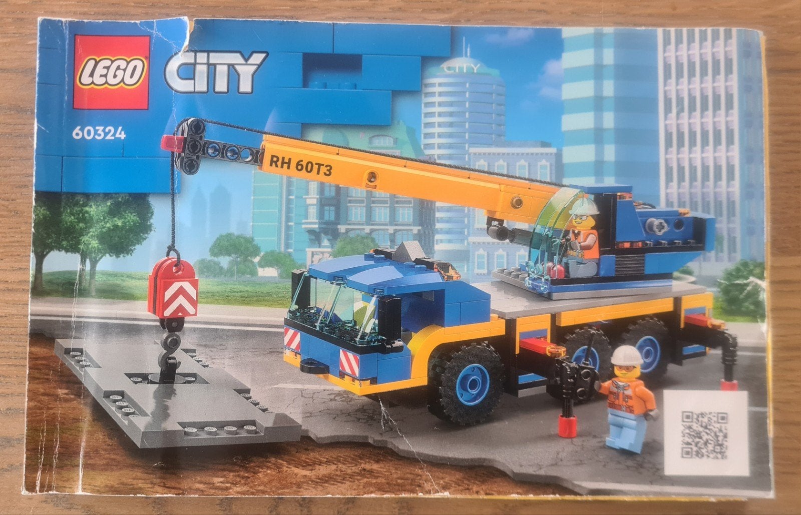 ZGAN LEGO City Mobiele Kraan 60324, Ophalen of Verzenden, Zo goed als nieuw, Overige merken