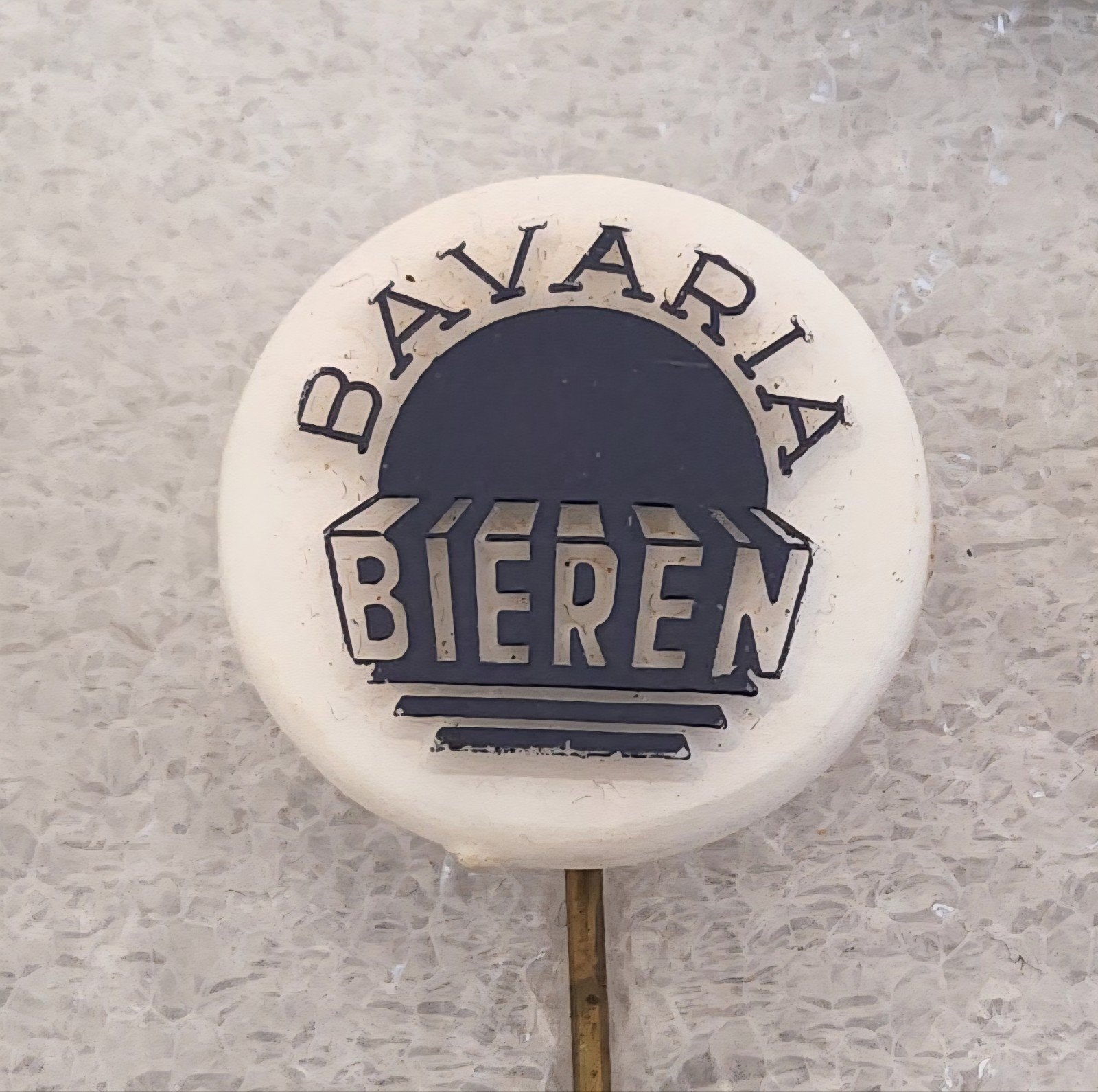 Vintage Bavaria Bieren Speldje, Ophalen of Verzenden, Gebruikt, Merk, Speldje of Pin