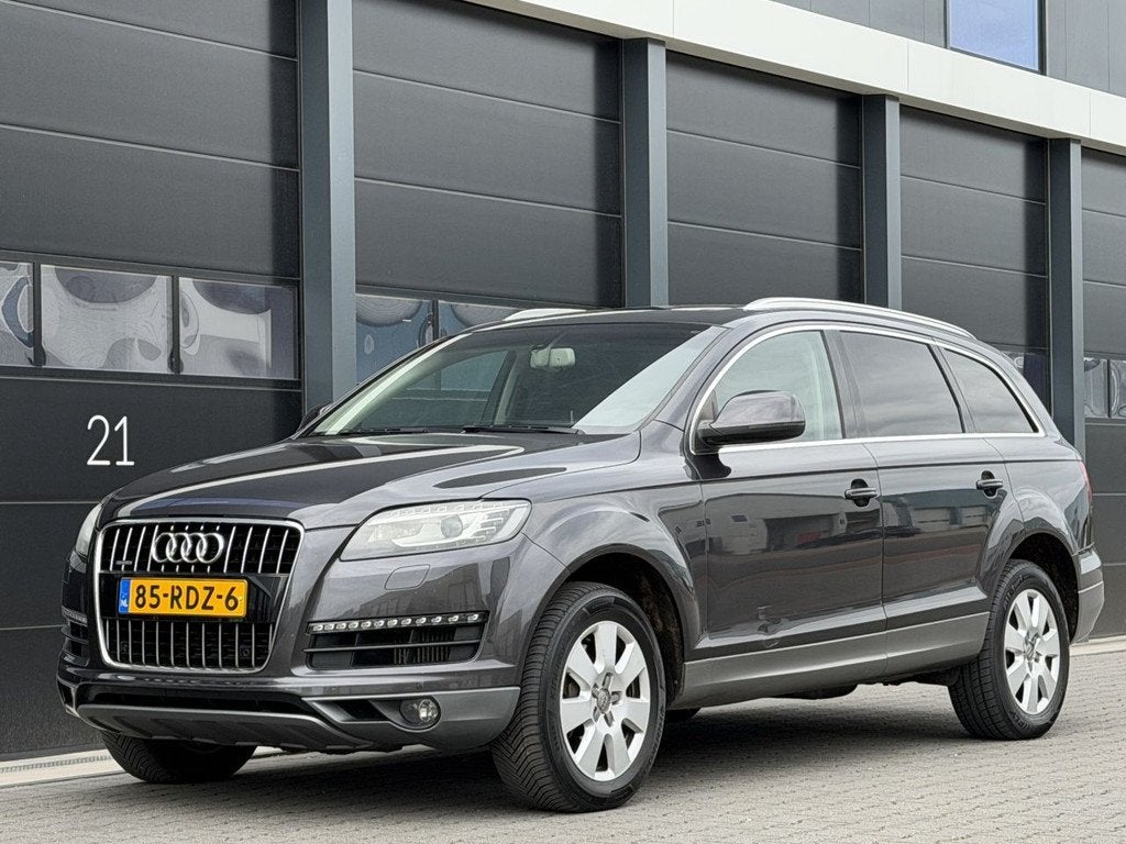 Audi Q7 3.0 TDI quattro Bose Pano Leer Camera (bj 2011), Auto's, Automaat, Automatische klimaatregeling, 7 stoelen, Bedrijf