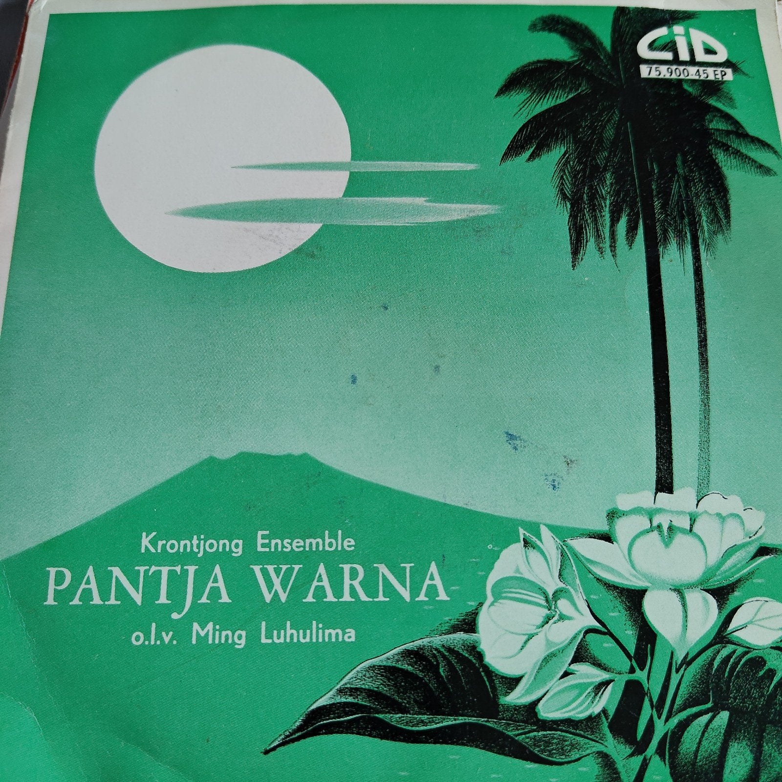 Krontjong Ensemble Pantja Warna o.l.v. Ming Luhulima EP, Gebruikt, Wereldmuziek, 7 inch, Ophalen of Verzenden