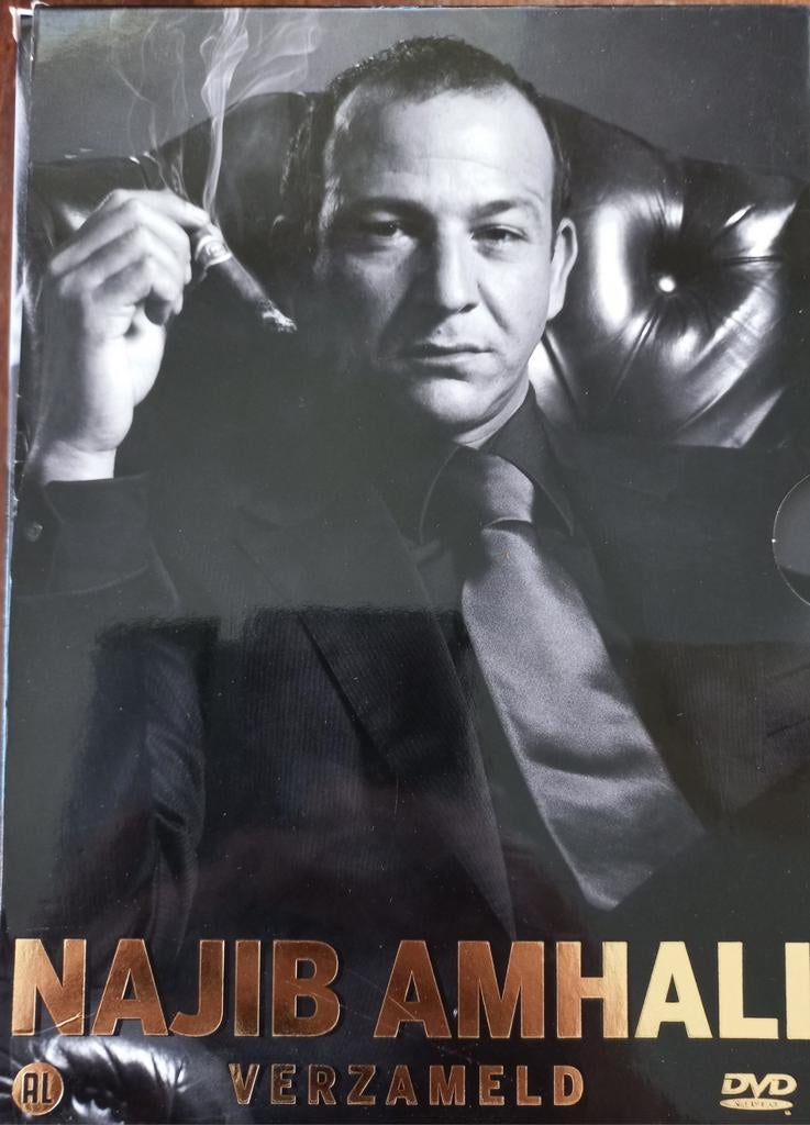Najib Amhali DVD Collectie: Verzamelde Shows, Alle leeftijden, Ophalen of Verzenden, Zo goed als nieuw, Stand-up of Theatershow