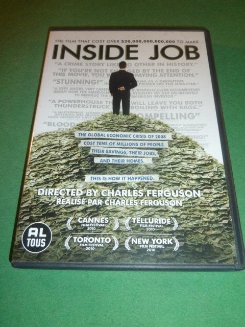 Inside job Charles Ferguson dvd Crisis 2008, Engels, Verzenden, Alle leeftijden, Nederlands