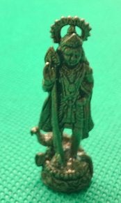 Bronzen miniatuur beeldje 41x14 mm, Ophalen of Verzenden, Nieuw, Decoratie