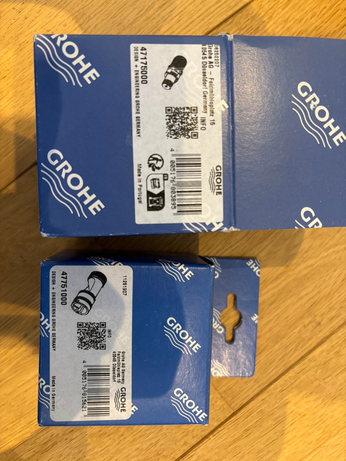 Grohe regendouche cartouche + doorvoer + draaiknop, Ophalen, Zo goed als nieuw, Douche