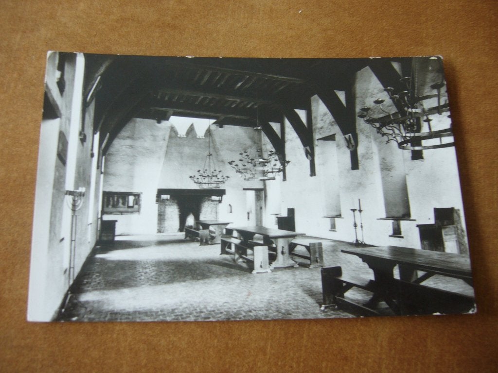 WOUDRICHEM =  SLOT LOEVESTEIN - RIDDERZAAL, Ophalen of Verzenden, 1940 tot 1960, Ongelopen