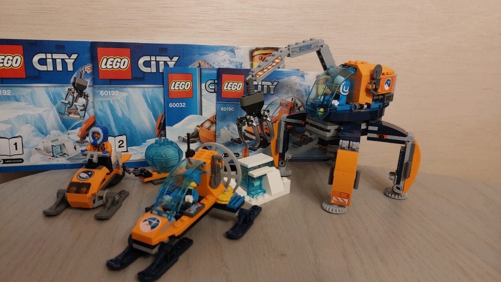 Lego artic sets 60192, 60190 en 60032, Kinderen en Baby's, Overige thema's, Ophalen of Verzenden, Zo goed als nieuw, Complete set
