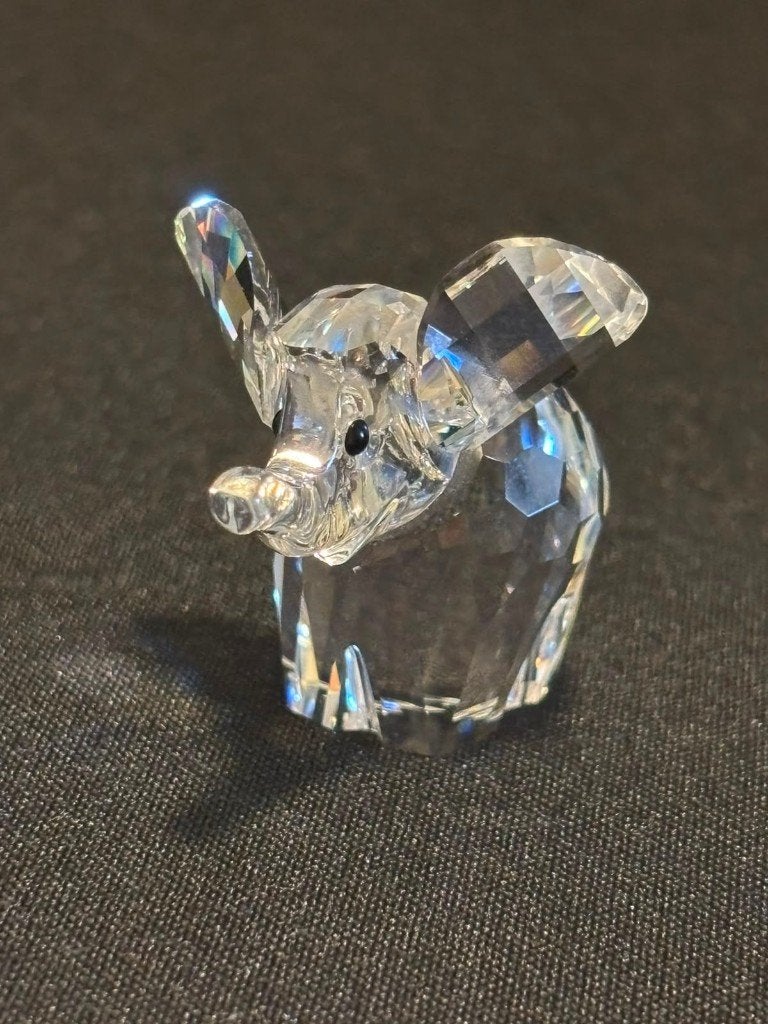 Swarovski olifant | Vintage kristal | Origineel, Verzamelen, Swarovski, Ophalen of Verzenden, Zo goed als nieuw, Figuurtje