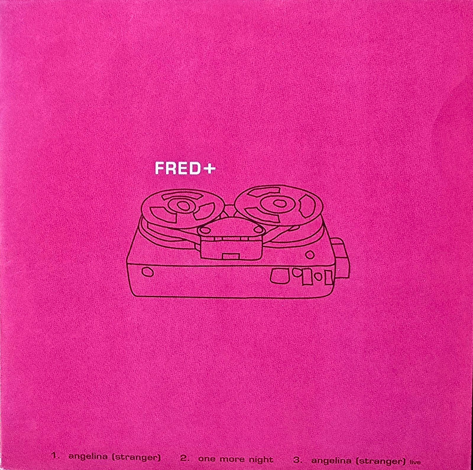 Fred+ - 1CD (Promo) - Angelina (Stranger), Ophalen of Verzenden, 2000 - 2009, Zo goed als nieuw