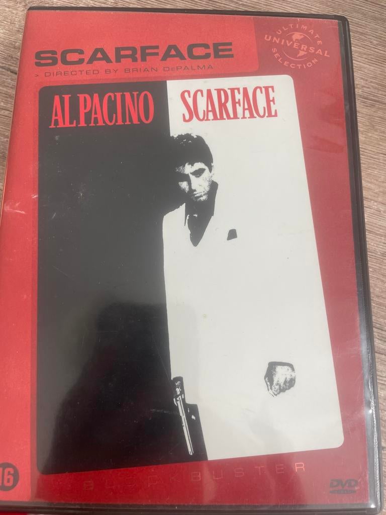 Scarface DVD - Al Pacino Misdaadklassieker, Vanaf 16 jaar, Ophalen of Verzenden, Zo goed als nieuw, Maffia en Misdaad