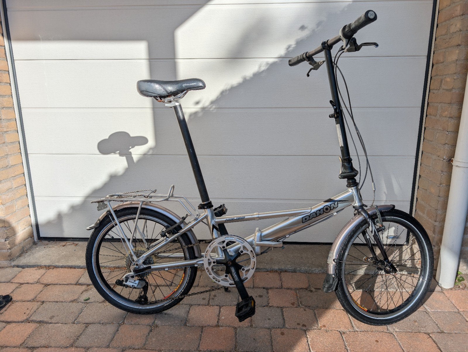 Dahon Helios vouwfiets, Ophalen, 20 inch of meer, Gebruikt, Versnellingen
