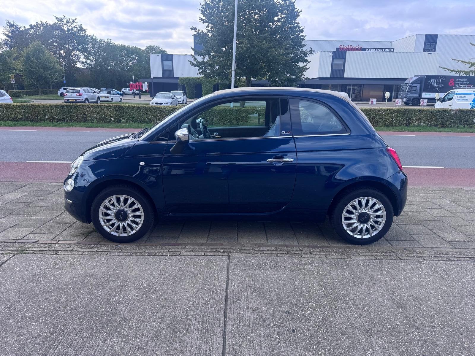 Fiat 500 C 1.2 Lounge, Auto's, Fiat, Gebruikt, 4 cilinders, Cabriolet, 23 km/l
