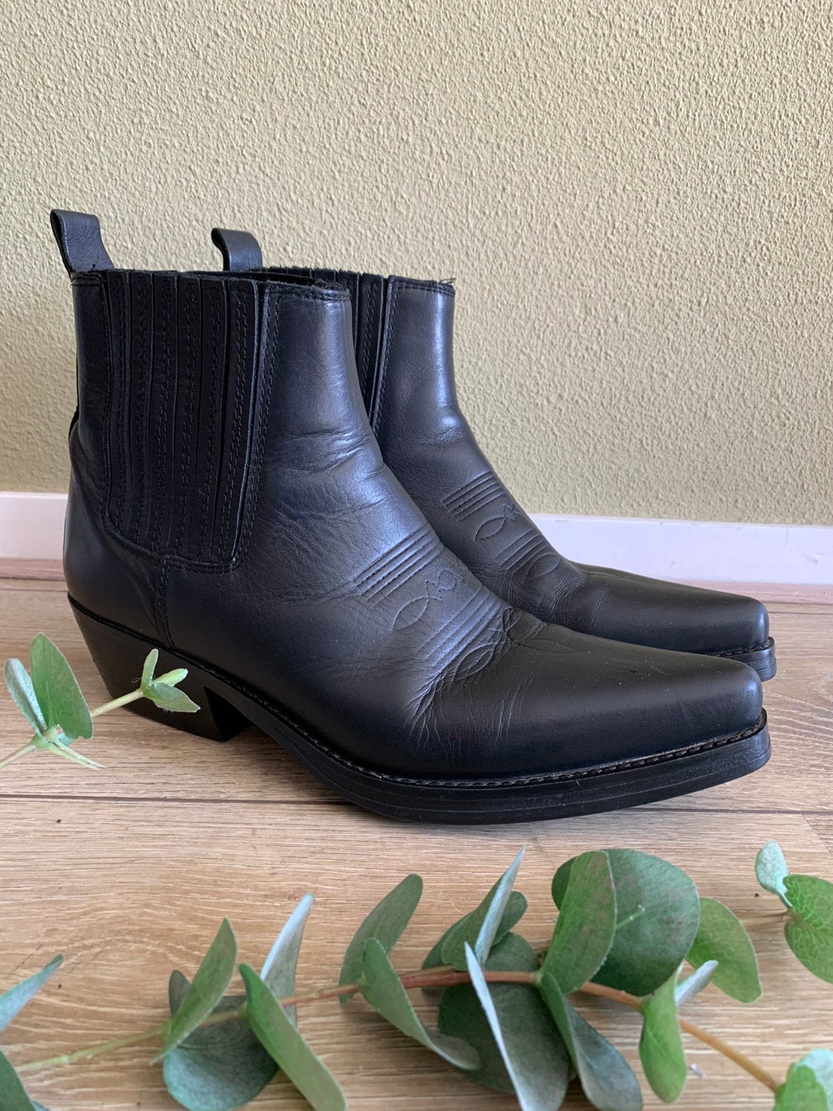 Kentucky’s Western enkellaarsjes 41 western boots, -, Zwart, -, Lage of Enkellaarzen
