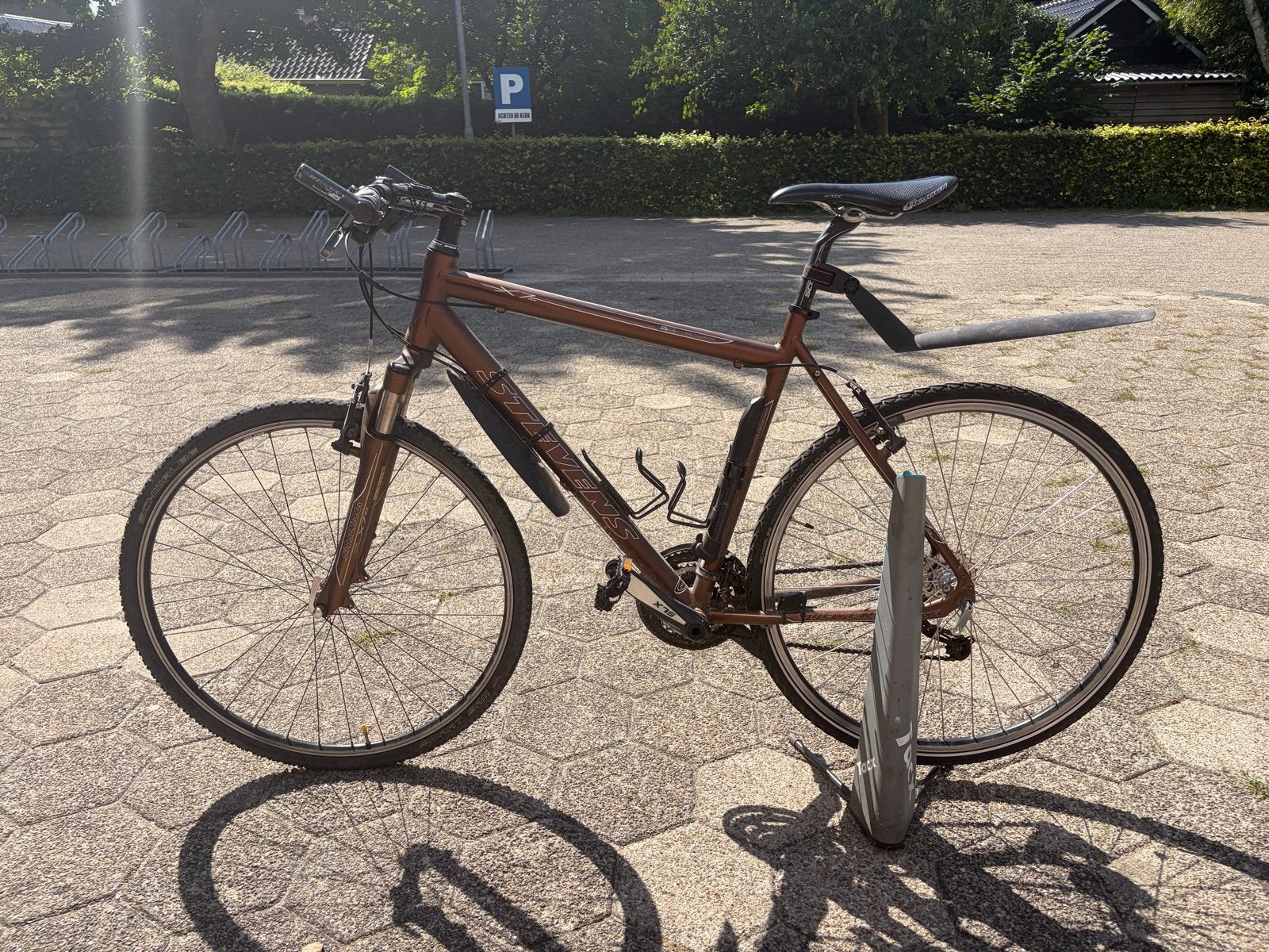 Stevens X7SX hybride fiets met Garmin edge 500 fietscomputer, Ophalen, Gebruikt