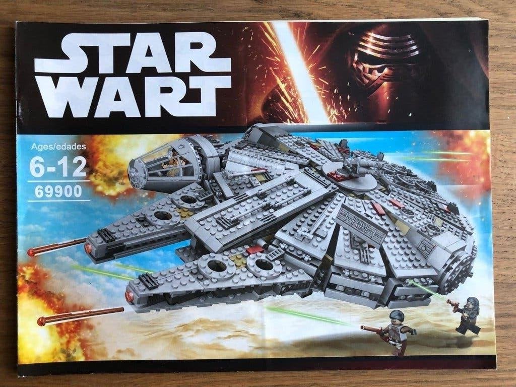 Millennium Falcon bouwstenen, Ophalen of Verzenden, Zo goed als nieuw