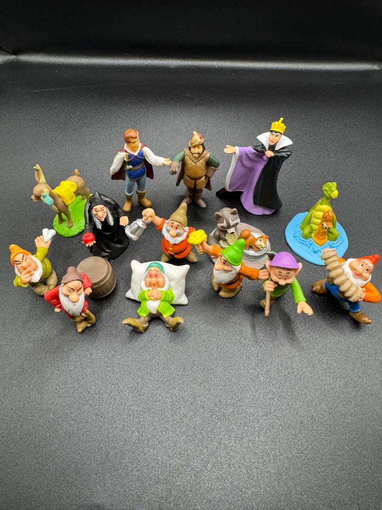 Sneeuwwitje en de Zeven Dwergen Figuren Set, Spelcomputers en Games, Games | Overige, Zo goed als nieuw, Ophalen of Verzenden