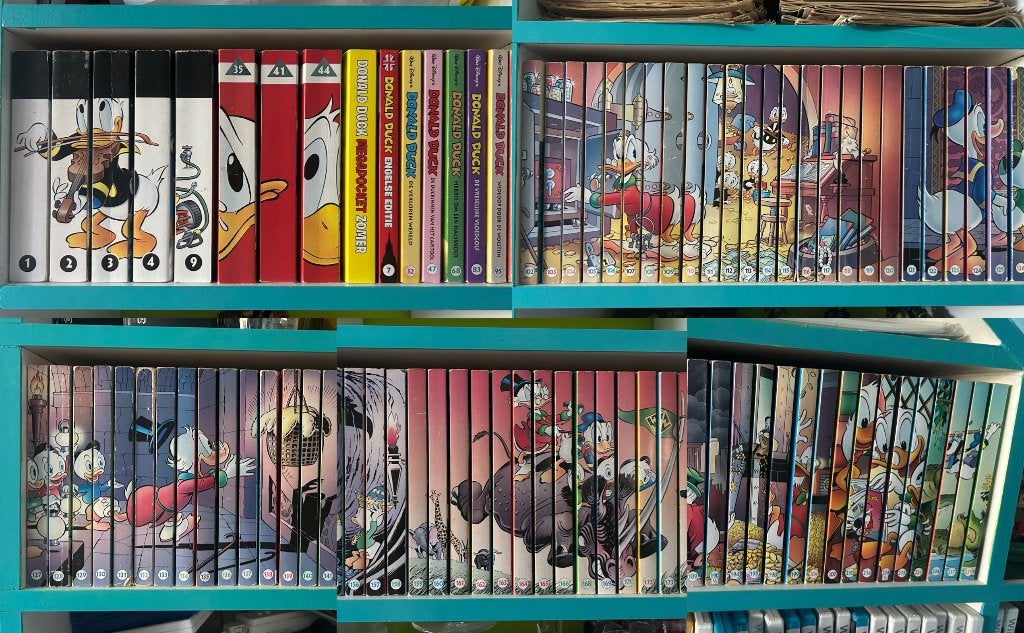 Donaldduck verzameling, Meerdere stripboeken, Ophalen of Verzenden, Gelezen