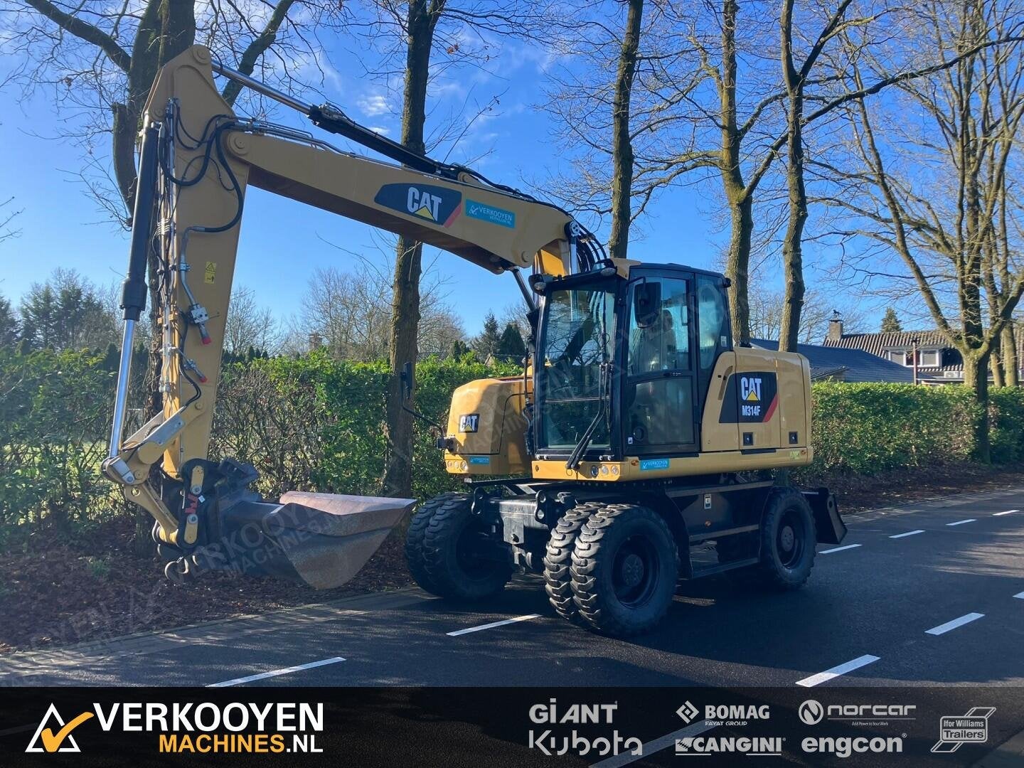 2019 Caterpillar M314F VV1038 2500 uur!