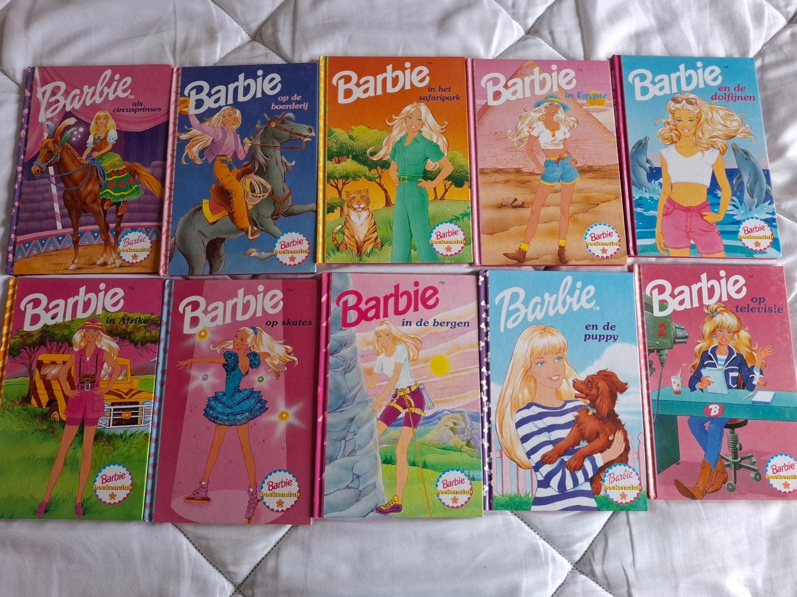 Barbie Boeken Collectie - 10 Sprookjes en Avonturen, Boeken, Ophalen of Verzenden, Gelezen, Diverse Auteurs, Sprookjes