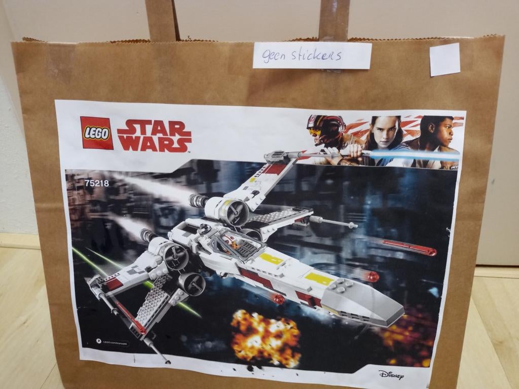 LEGO Star Wars X-Wing Starfighter 75218 - Complete set, Ophalen of Verzenden, Gebruikt, Overige merken